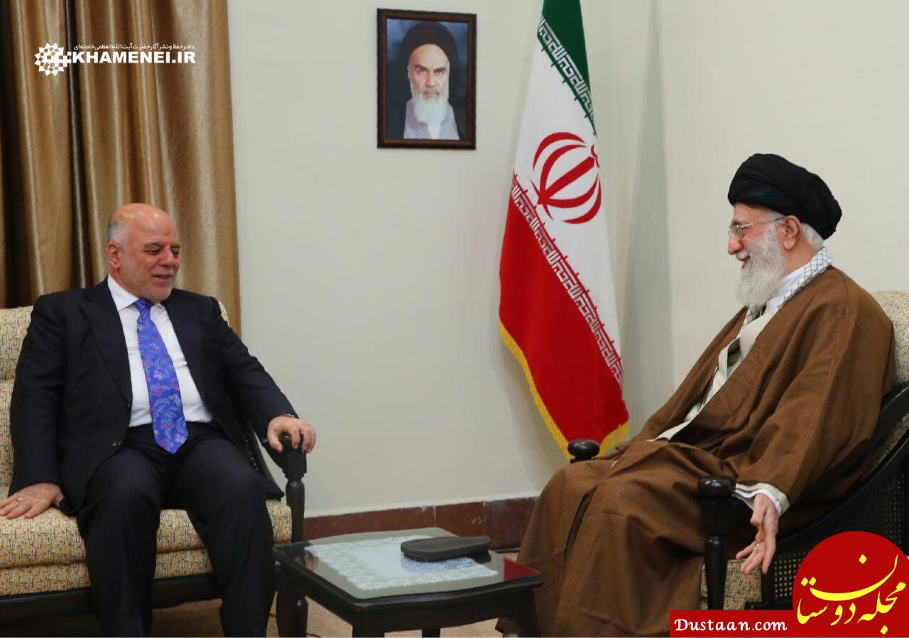 دیدار نخست‌وزیر عراق با مقام معظم رهبری (عکس)