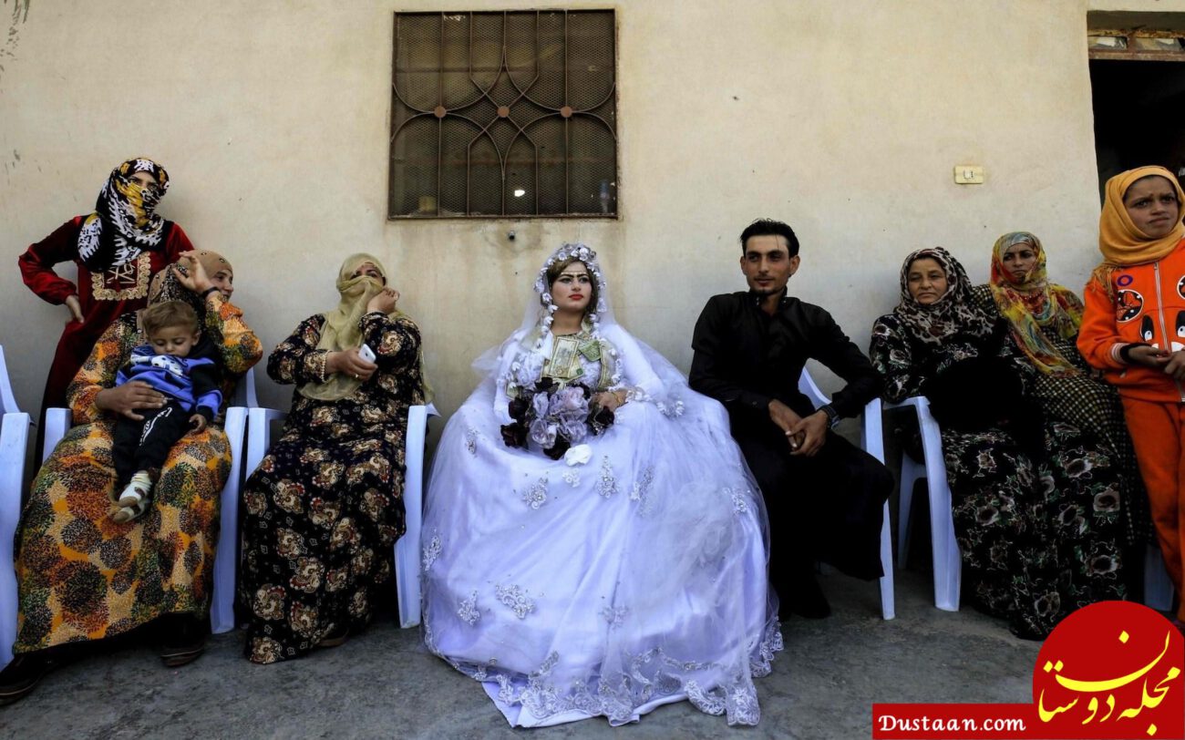 www.dustaan.com-نخستین مراسم عروسی در رقه بعد از خروج داعش +تصاویر