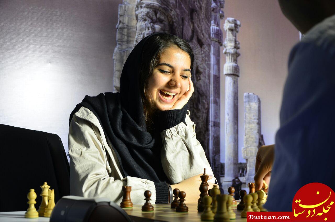 ورزش زنان نابغه شطرنج بیوگرافی سارا خادم الشریعه اخبار شطرنج Sara Khadem