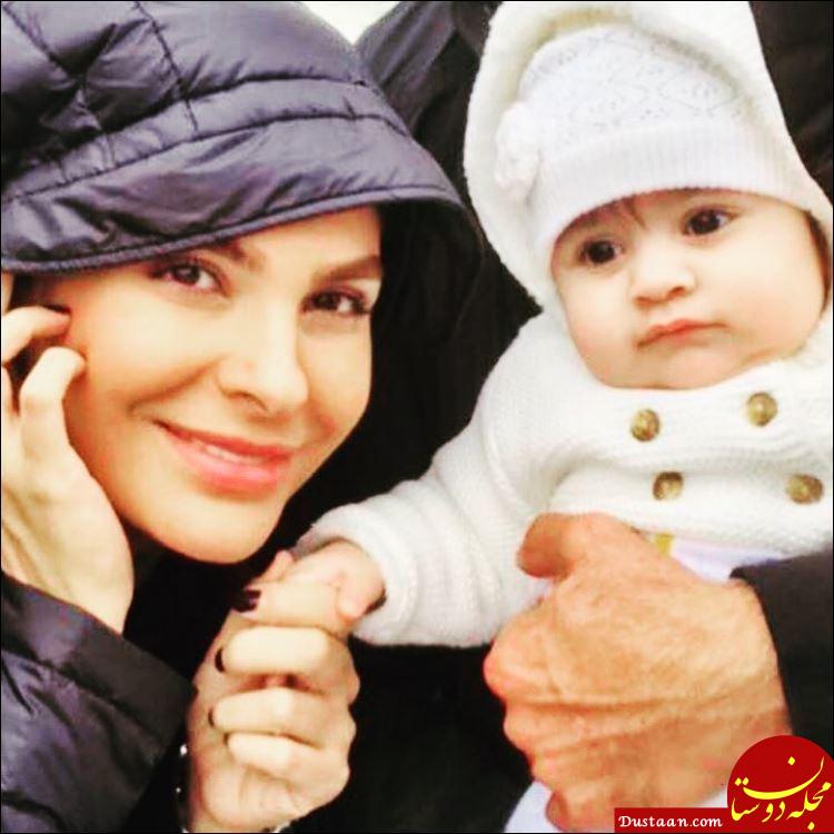 www.dustaan.com - عکس های جدید هومن سیدی ، همسرش بیتا اصلانی و دخترش نیل