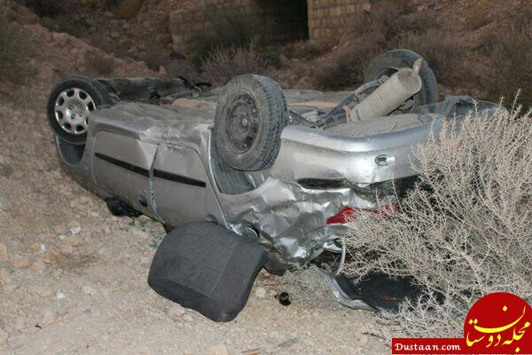 واژگونی مرگبار خودرو قاچاقچیان انسان در ایرانشهر