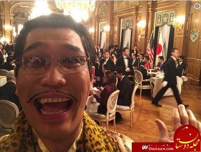 ملاقات ترامپ با عجیب‌ترین مرد ژاپن +تصاویر