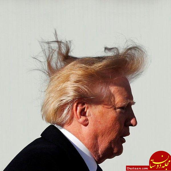 عکسی جالب از دونالد ترامپ در ژاپن