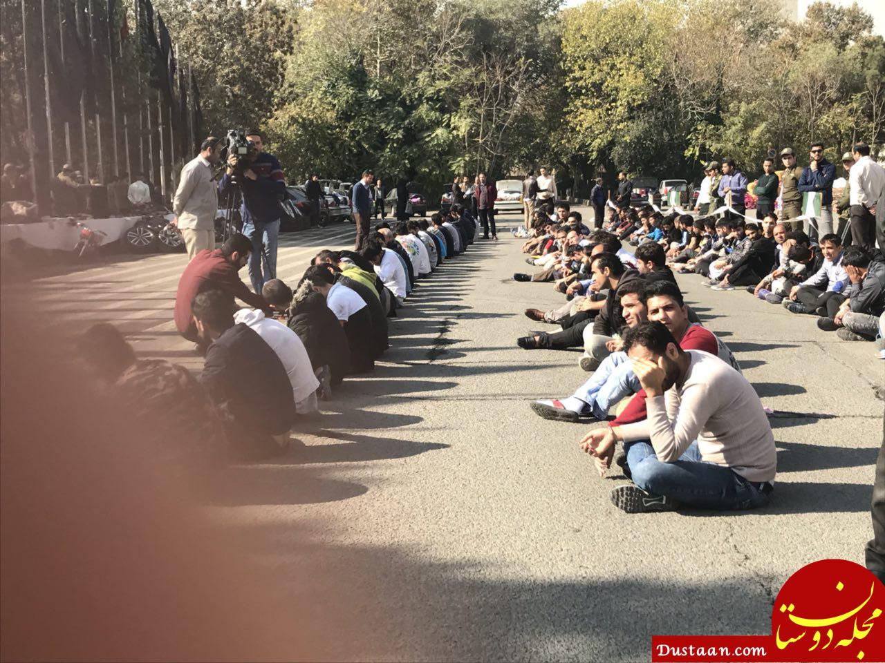 110 سارق خشن در پایتخت دستگیر شدند +تصاویر