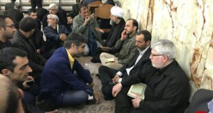 بست‌ نشینی یاران احمدی‌ نژاد در حرم حضرت عبدالعظیم