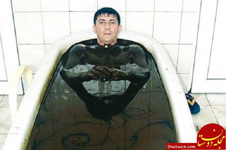 حمام نفت مخصوص افراد پولدار و مرفه! +عکس