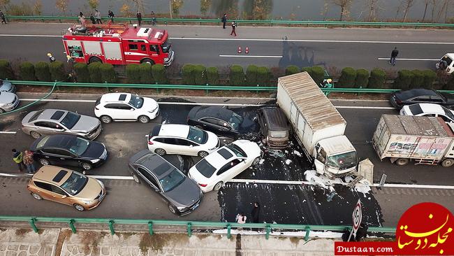 [IMAGES] Carambolage en Chine: 18 morts sur une autoroute