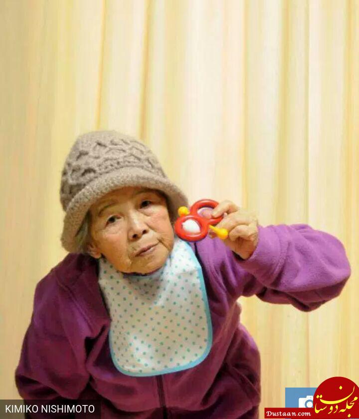 سلفی های مادربزرگ 89 ساله موجب حیرت کاربران شد! +تصاویر