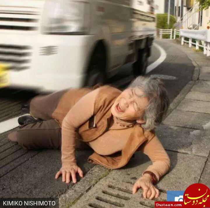 پیرزن 89 ساله با سلفی های جالبش سوژه رسانه ها شد + تصاویر