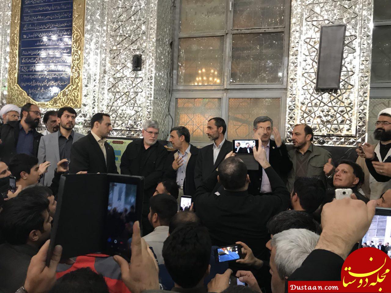 دیدار مجدد احمدی‌ نژاد با بقایی و جوانفکر در بست‌ نشینی