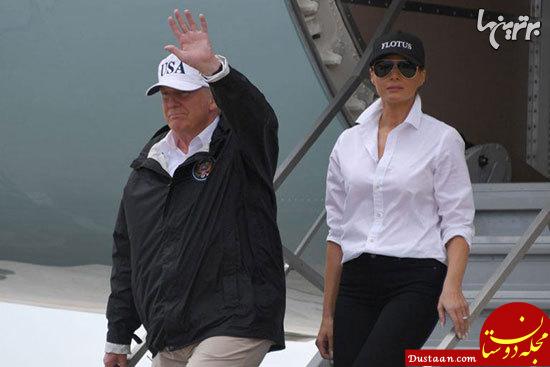 جتجالی ترین لباس هایی که ملانیا ترامپ به تن کرد