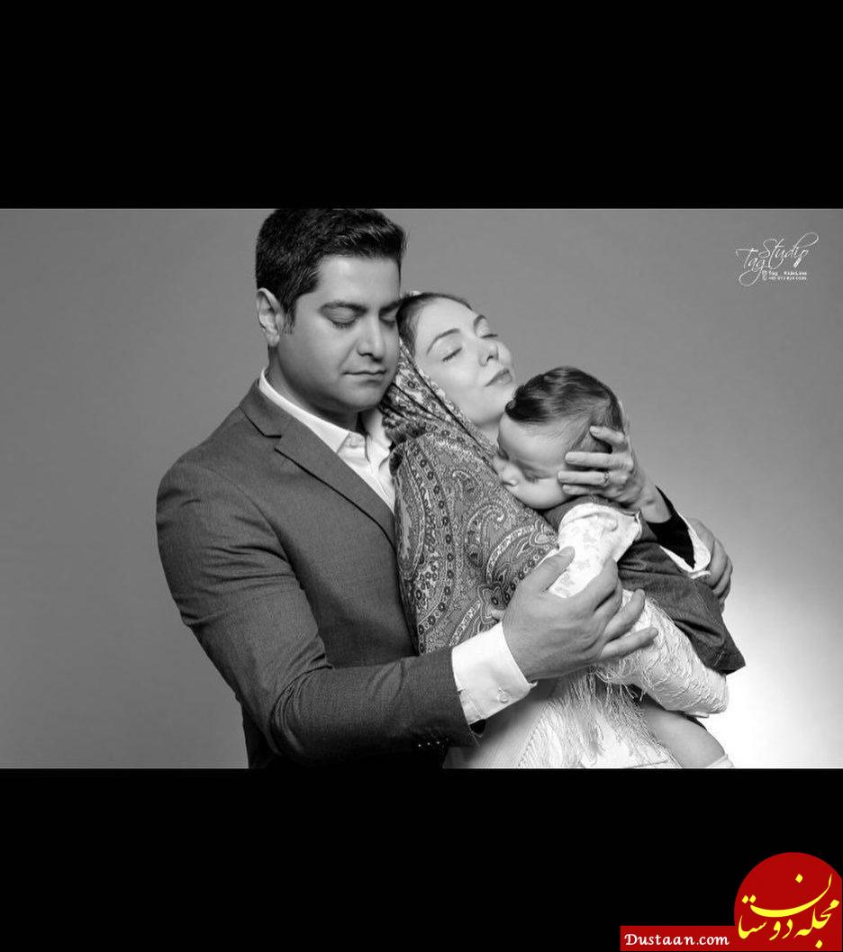 چهره ها/ «آزاده نامداری» عکس های احساسی خانوادگی اش را هم به نمایش گذاشت!