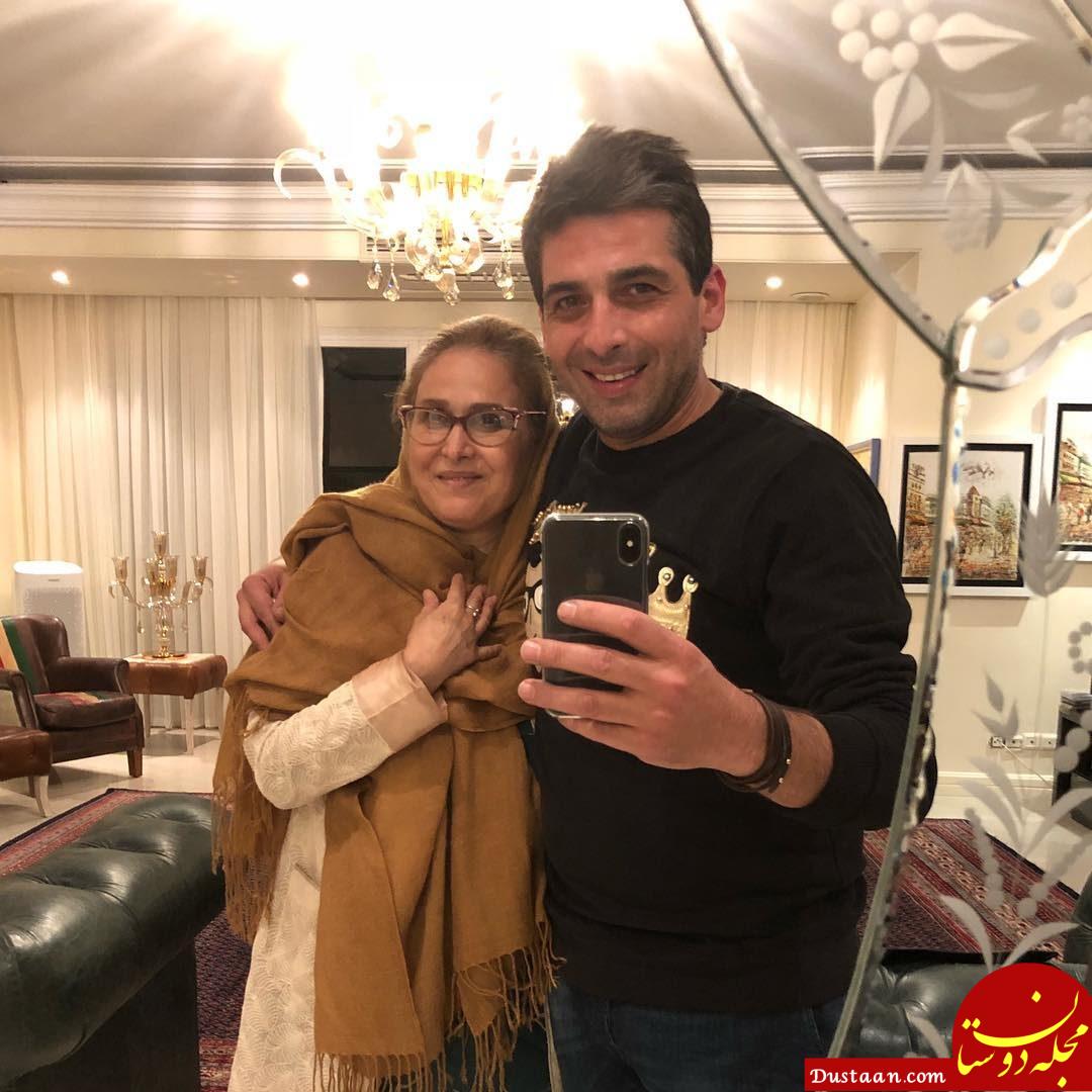 چهره ها/ تولد «حمید گودرزی» در کنار مادرش