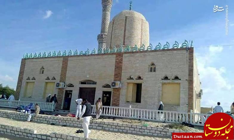 اولین تصاویر منتشر شده از حمله خونین تروریستی در مصر