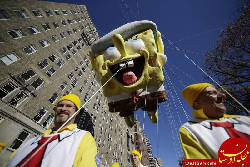 تصاویری جالب از شکرگزاری عجیب آمریکایی‌ها!