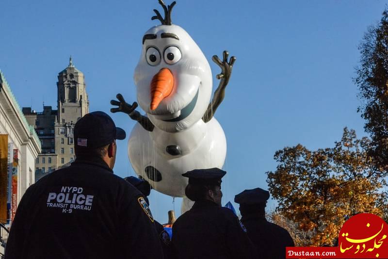 تصاویری جالب از شکرگزاری عجیب آمریکایی‌ها!