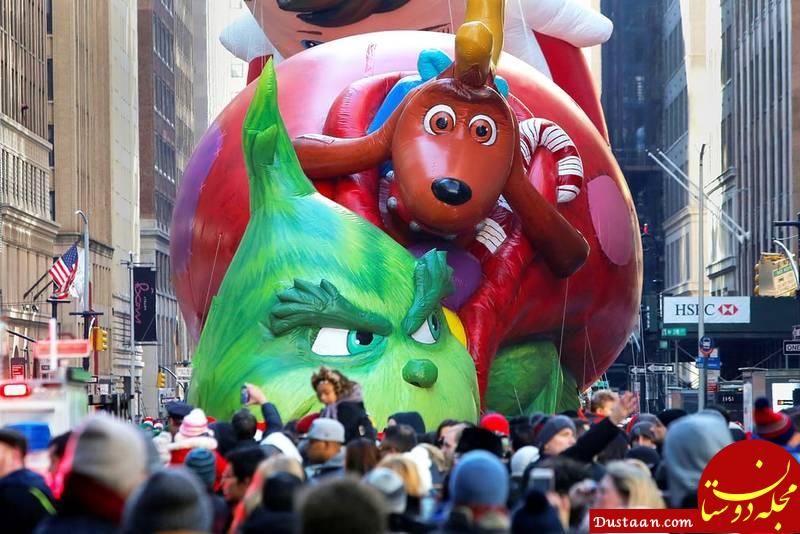 تصاویری جالب از شکرگزاری عجیب آمریکایی‌ها!