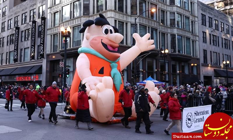 تصاویری جالب از شکرگزاری عجیب آمریکایی‌ها!