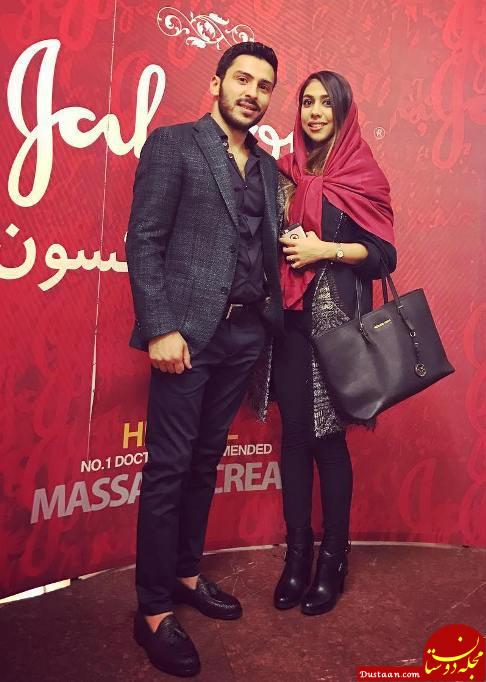 www.dustaan.com نگار عابدزاده و همسرش رهام هاشمی +عکس