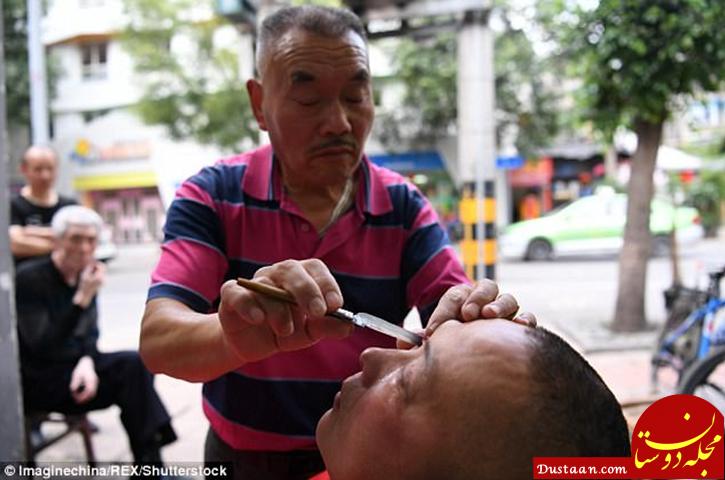 شغل دوم و خطرناک آرایشگران چینی!+ تصاویر شغل دوم و خطرناک آرایشگران چینی!+ تصاویر