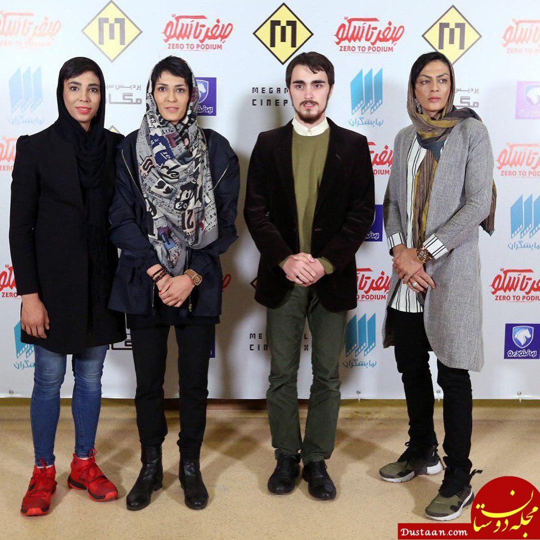 چهره ها/ نوه امام خمینی در کنار خواهران منصوریان