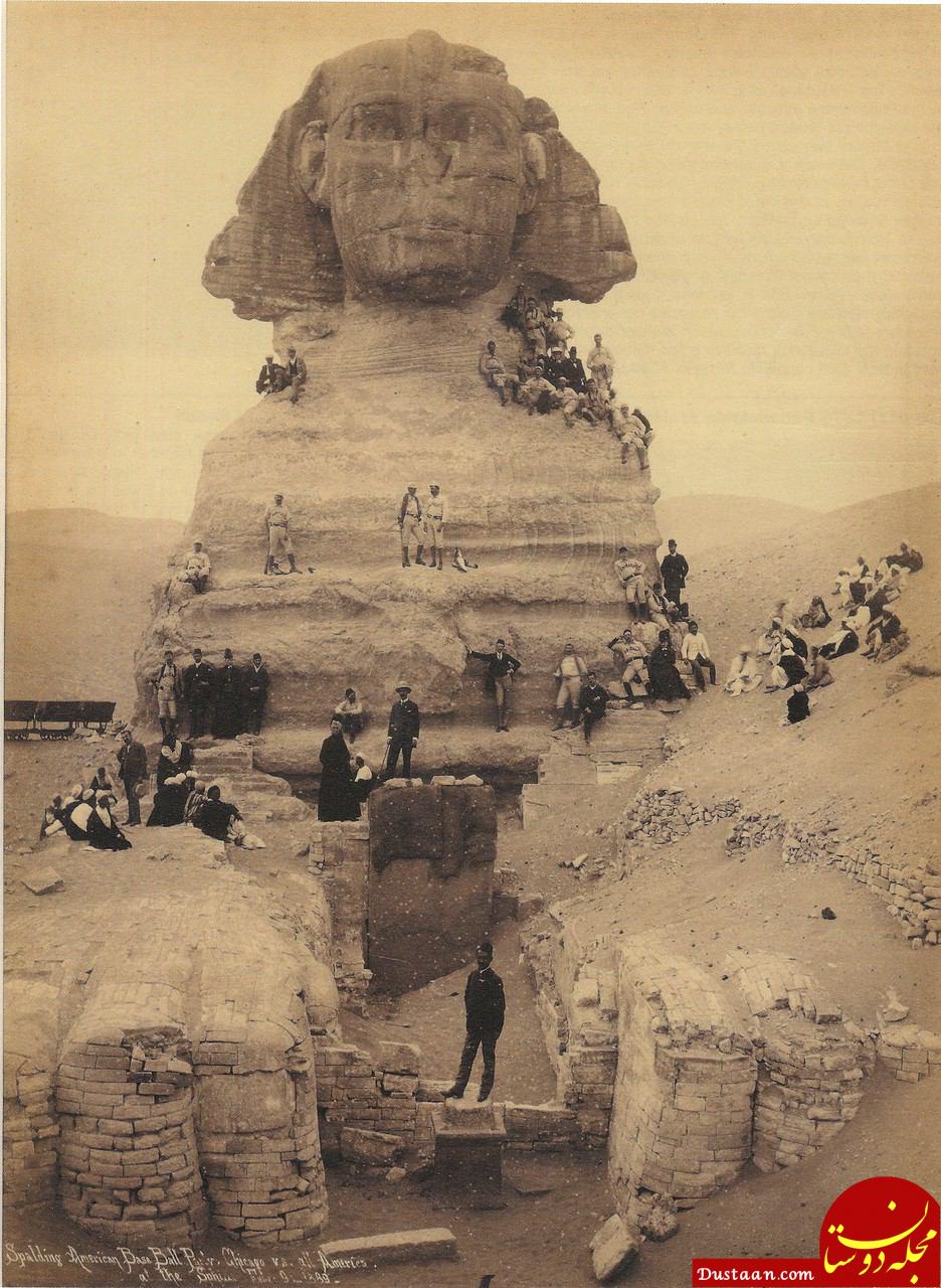 قدیمی ترین تصویر موجود از مجسمه "ابوالهول"
