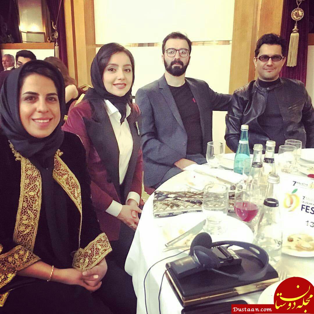 حامد بهداد و نازنین بیاتی در جشنواره فیلم مالاتيا ترکیه +عکس