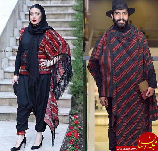 تیپ عجیب دو بازیگری که شبیه به هم است! +عکس