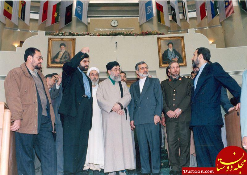 www.dustaan.com-تصویری کمیاب از رهبر انقلاب در کنار آقایان دیپلمات