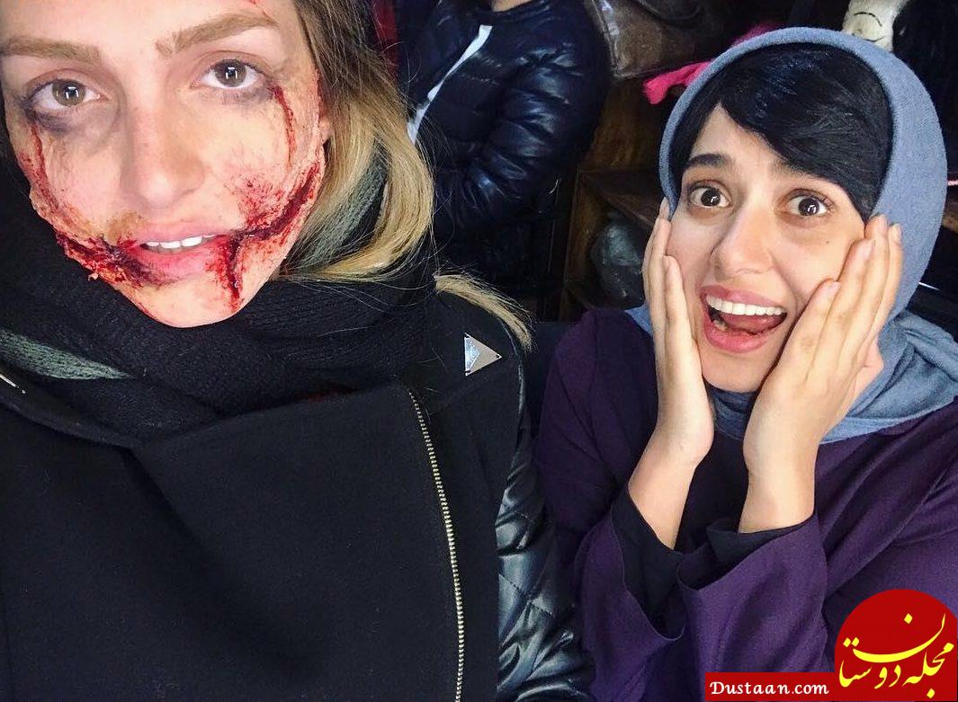 گریم زامبی طور بازیگر «شهرزاد»!