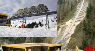 شیب دارترین خط ریلی دنیا در سوئیس