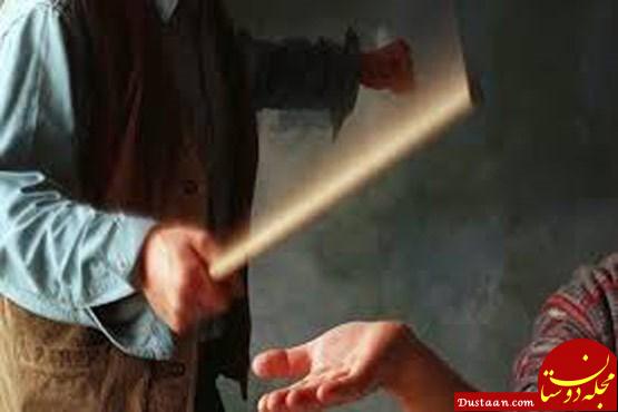 تنبیه بی رحمانه دانش آموز توسط معلم اسلامشهری