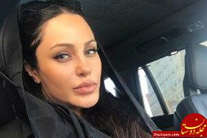 بدل ایرانی آنجلینا جولی با حجاب در ایران! عکس