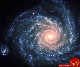 www.dustaan.com-عکس شگفت انگیز ناسا از شکوه یک کهکشان مارپیچی