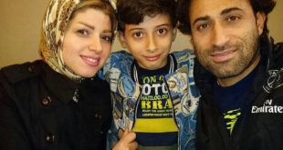 مهدی رجب زاده در کنار همسر، دختر و پسرش +تصاویر و بیوگرافی