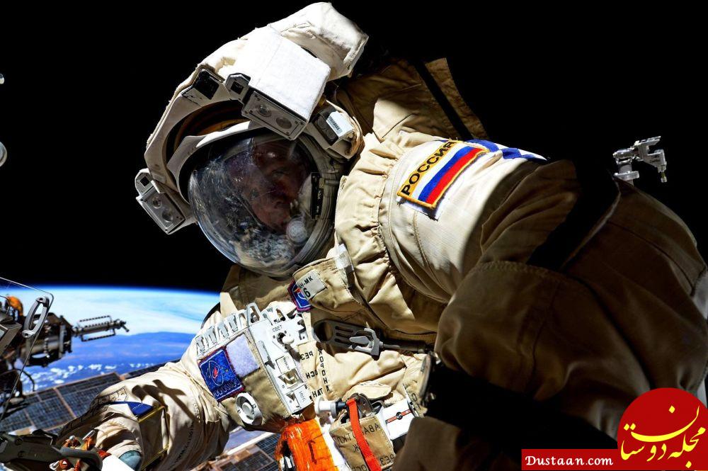 سرگی ریازانسکی فضانورد روسی در فضا