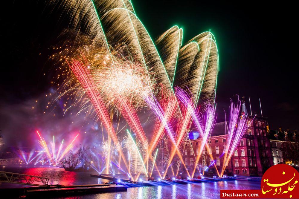 آتش بازی جشن سال نو در هلند