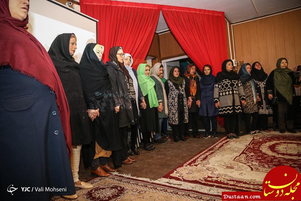 www.dustaan.com-مراسم دریافت اولین حقوق زنان بهبود یافته سرای مهر +عکس