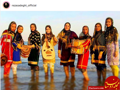 چهره ها/ حمایت «رضا صادقی» از بانوان هنرمند هرمزگانی