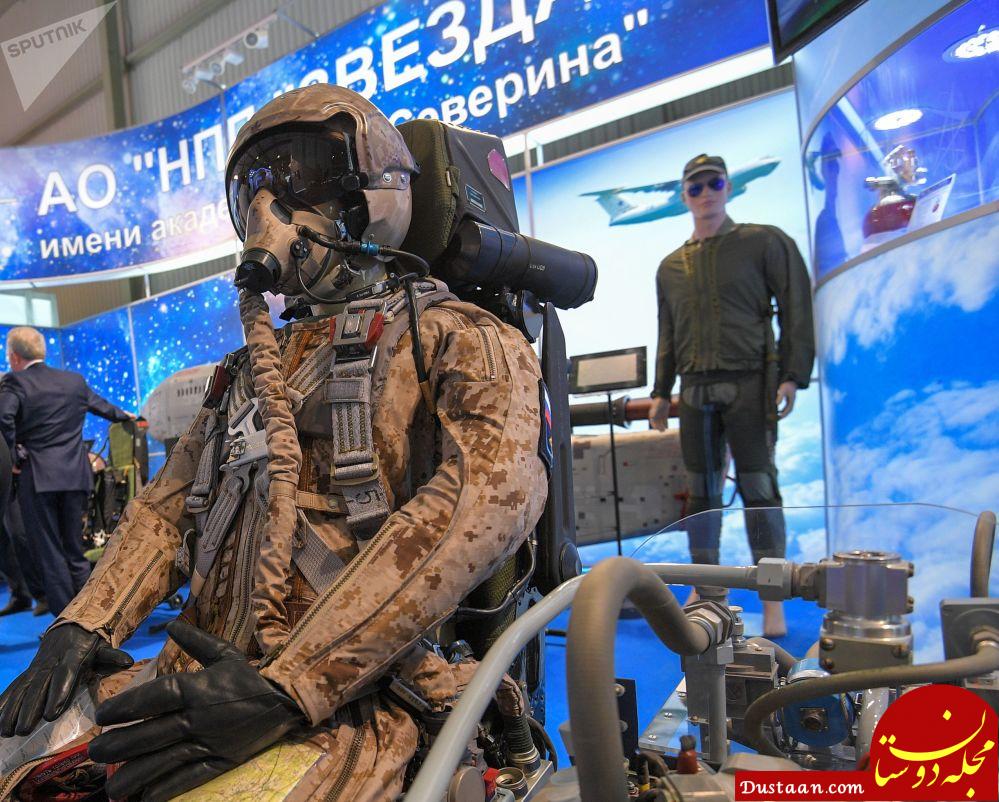 لباس خلبانی و صندلی خلبانی برای هواپیمای نسل 5 به نام تی-50