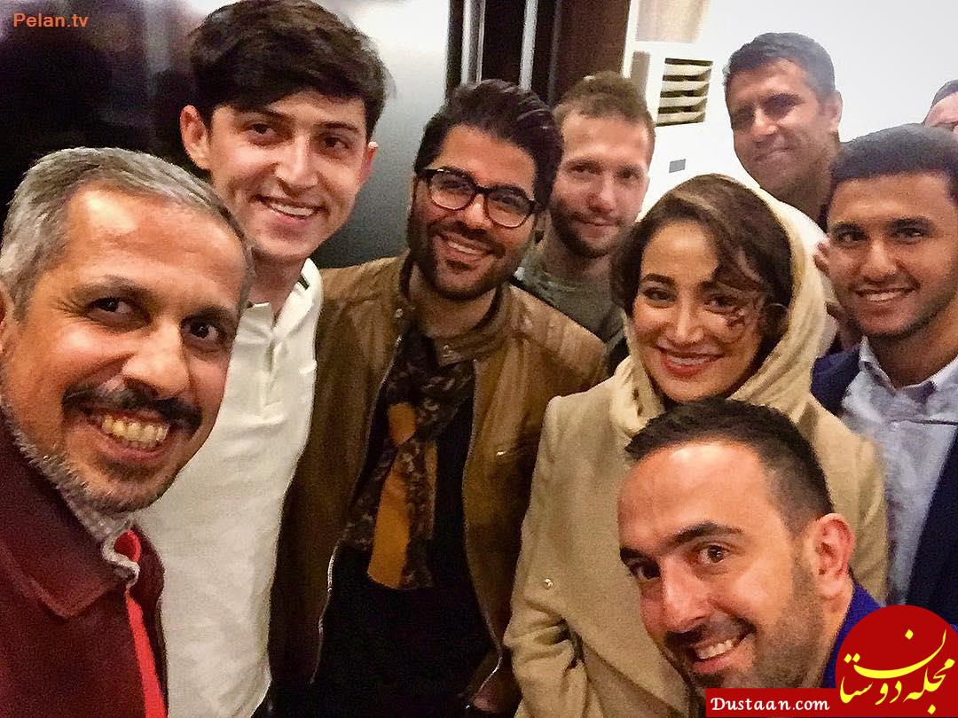 چهره ها/ «حامد همایون» و جمعی از ستاره ها در کافه «جواد رضویان»