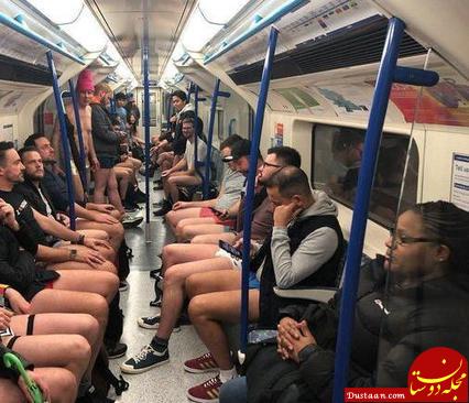   اخبار گوناگون ,خبرهای  گوناگون ,روز جهانی مترو بدون شلوار