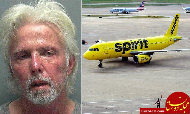 آشوبگری در هواپیما باعث وحشت مسافران شد! +عکس