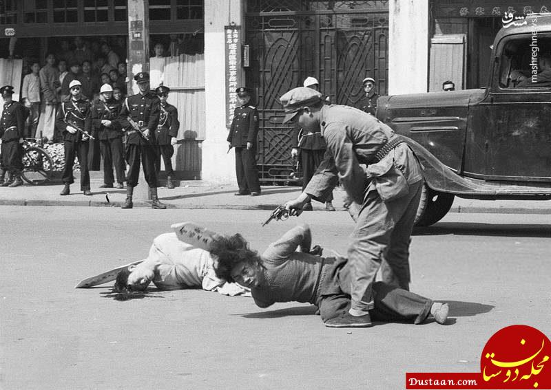 www.dustaan.com-عکس:  اعدام تبهکاران در وسط خیابان های شانگهای!