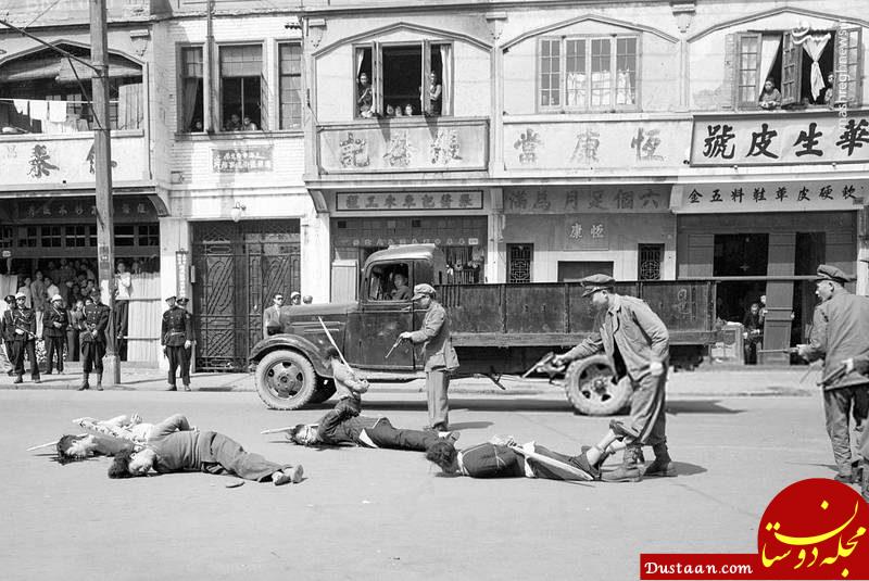 www.dustaan.com-عکس:  اعدام تبهکاران در وسط خیابان های شانگهای!