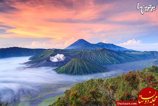 شگفت انگیزترین کوه های آتشفشان جهان