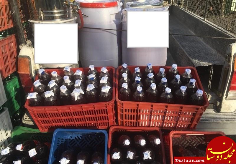 www.dustaan.com-درآمد روزانه ۱ میلیون تومان با فروش مشروبات الکلی در ولنجک + عکس