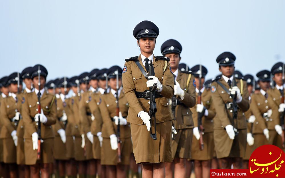 پلیس زن در سریلانکا