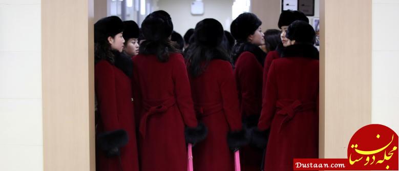 اخبار,عکس خبری, ۲۲۹ زن قرمزپوش، لیدر ورزشکاران کره شمالی در المپیک زمستانی 