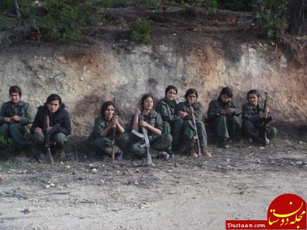 استفاده پ.ک.ک از دختران و پسران کم سن و سال برای مقابله با ارتش ترکیه +تصاویر